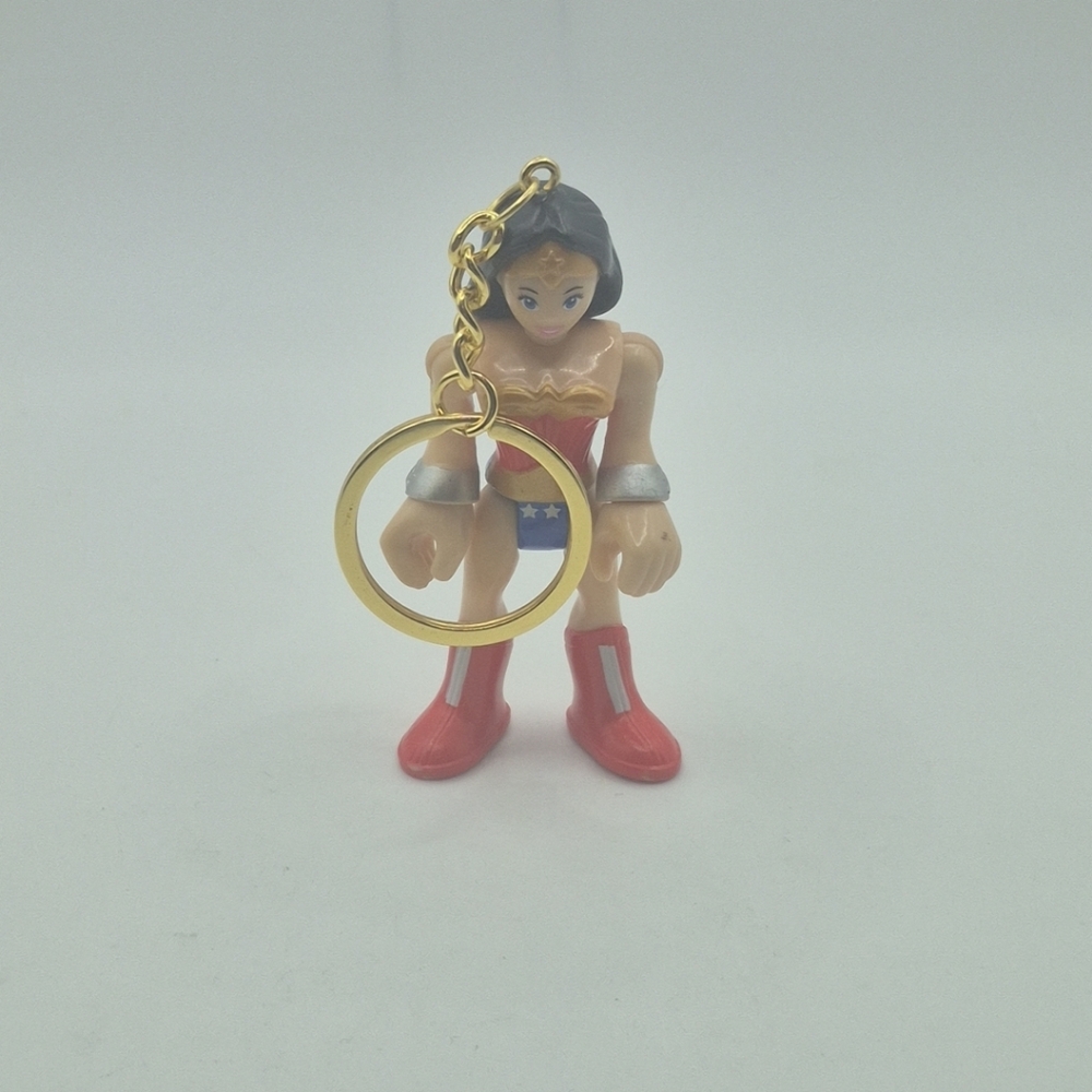 Wonder Woman DC Comics Super Friends Heroes & Villains DC Imaginext 3" Keychain